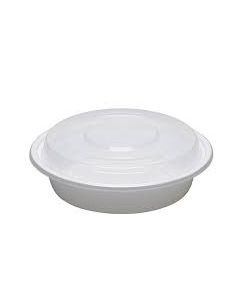Bowl w/Lid Soft Plastic